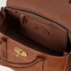 Bayswater Satchel i Oak Nvt-läder axelväska Mulberry