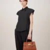 Bayswater Satchel i Oak Nvt-läder axelväska Mulberry