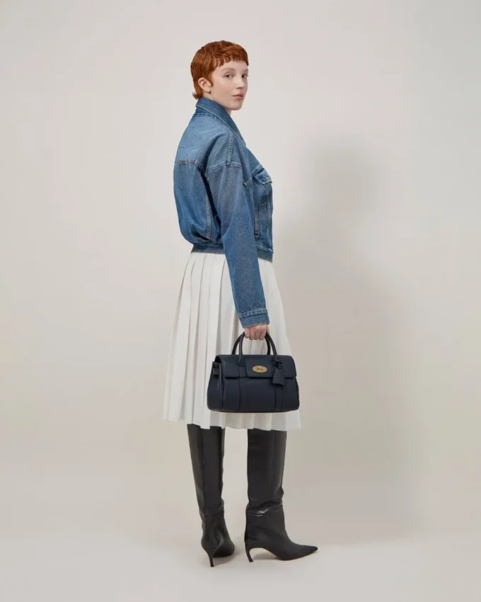 Bayswater Satchel Night Sky Small Classic Grain