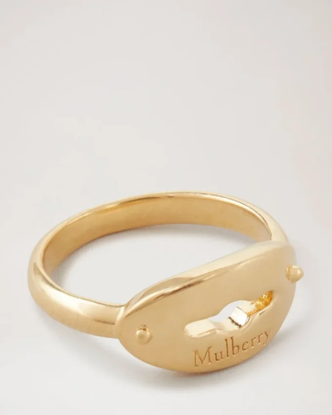 Bayswater Small Ring, guldpläterad mässing, dam