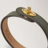 Bayswater smalt armband Juniper Green Small Classic Grain & Brass Bayswater smalt armband Juniper Green Small Classic Grain & Brass
