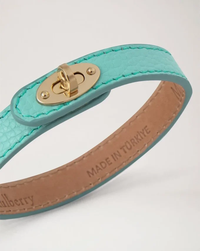 Bayswater smalt armband Marina Blue Small Classic Grain & Brass Bayswater smalt armband Marina Blue Small Classic Grain & Brass