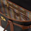 Bayswater svart & konjak biobaserad Scotchgrain dam