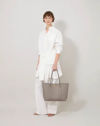 Bayswater Tote Cashmere Taupe Small Classic Grain Bayswater Tote Cashmere Taupe Small Classic Grain