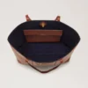 Bayswater Tote i Oak Small Classic Grain axelväska Mulberry