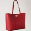 Bayswater Tote Scarlet Red Small Classic Grain Women