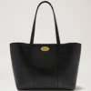 Bayswater Tote Svart Små klassiska kornmönster Damer Bayswater Tote Svart Små klassiska kornmönster Damer