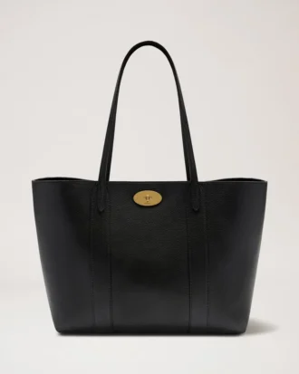 Bayswater Tote Svart Små klassiska kornmönster Damer Bayswater Tote Svart Små klassiska kornmönster Damer