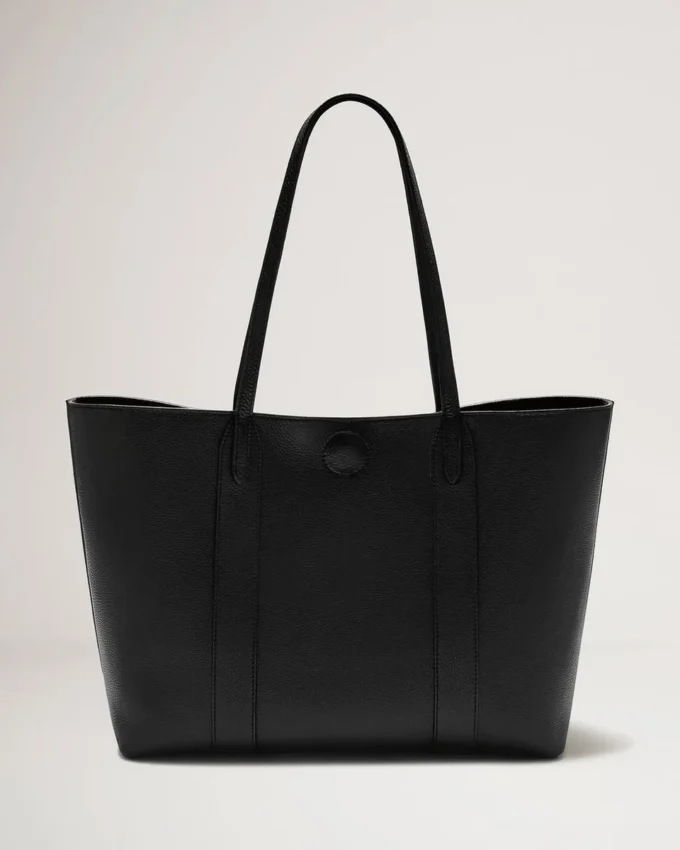 Bayswater Tote Svart Små klassiska kornmönster Damer Bayswater Tote Svart Små klassiska kornmönster Damer