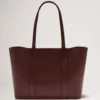 Bayswater-väska i burgundy, litet klassiskt kornat läder, Mulberry Bayswater-väska i burgundy, litet klassiskt kornat läder, Mulberry