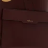 Bayswater-väska i burgundy, litet klassiskt kornat läder, Mulberry Bayswater-väska i burgundy, litet klassiskt kornat läder, Mulberry