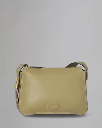 Billie Pre-Loved Summer Khaki Small Classic Grain