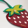 British Summer Bag Charm – Strawberry Multicolour Mixed Material