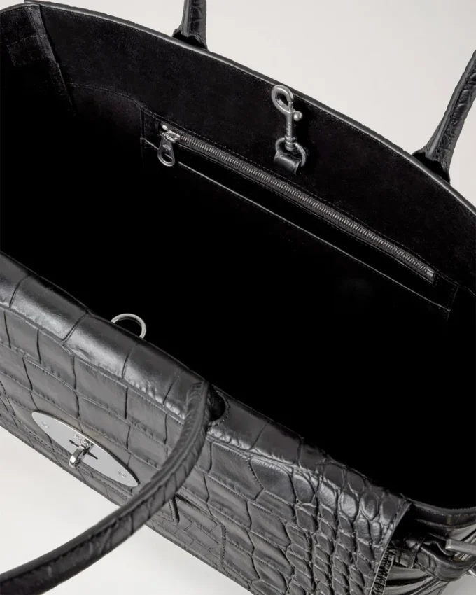Buckle Bayswater Black Croc Nvt Dam Buckle Bayswater Black Croc Nvt Dam