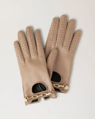 Chain Driving Gloves Maple Nappa Women Chain Driving Gloves Maple Nappa Women