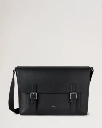 Chiltern Crossbody Messenger Svart Liten Klassisk struktur