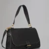 Chiltern Satchel Begagnad Svart Kornig Vegetabiliskt Garvad Chiltern Satchel Begagnad Svart Kornig Vegetabiliskt Garvad