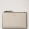 Continental bifold-plånbok med dragkedja, Chalk, Small Classic Grain Continental bifold-plånbok med dragkedja, Chalk, Small Classic Grain