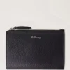 Continental Bifold Zipped Wallet Black Small Classic Grain Continental Bifold Zipped Wallet Black Small Classic Grain