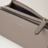 Continental Bifold Zipped Wallet Cashmere Taupe Small Classic Grain Continental Bifold Zipped Wallet Cashmere Taupe Small Classic Grain