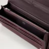 Continental-plånbok Black Cherry Small Classic Grain