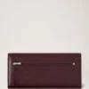 Continental-plånbok Black Cherry Small Classic Grain