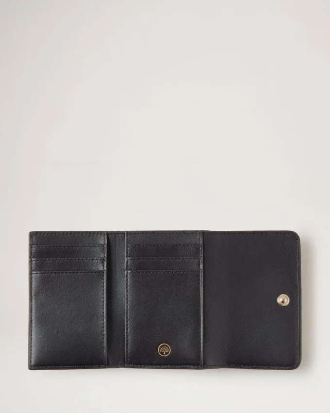 Continental Trifold Chalk Small Classic Grain för kvinnor Continental Trifold Chalk Small Classic Grain för kvinnor