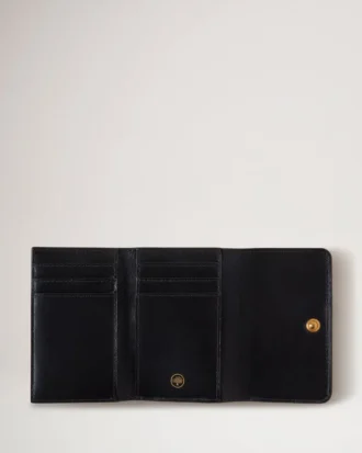 Continental Trifold Svart Small Classic Grain Herr
