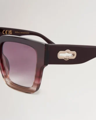 Cora solglasögon Black Cherry Bioacetat solglasögon Cora solglasögon Black Cherry Bioacetat solglasögon