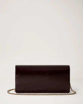 Darley Clutch Deep Aubergine Lack Damer