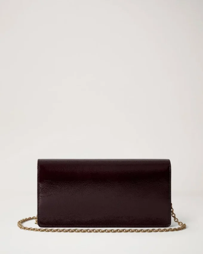 Darley Clutch Deep Aubergine Lack Damer Darley Clutch Deep Aubergine Lack Damer