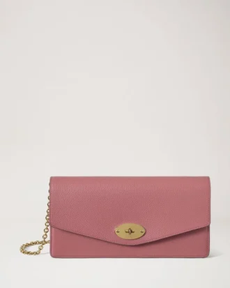 Darley Clutch Pink Scrumpy Small Classic Grain Women