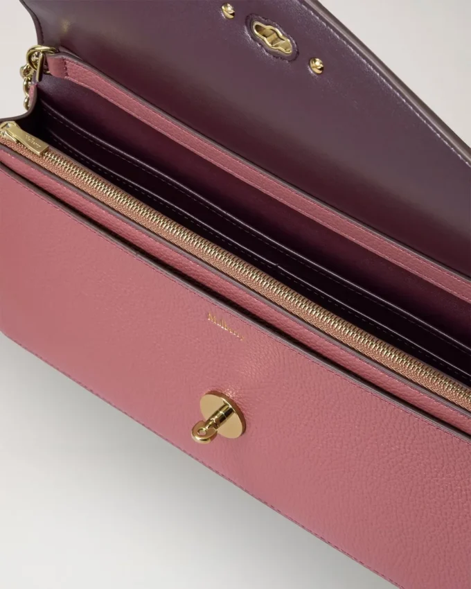 Darley Clutch Pink Scrumpy Small Classic Grain Women Darley Clutch Pink Scrumpy Small Classic Grain Women