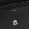 Darley Clutch Svart högblankt läder för kvinnor
