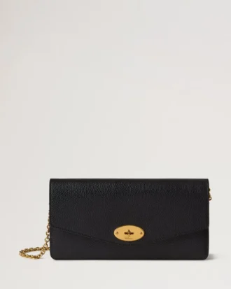 Darley Clutch Svart Liten klassisk struktur Damer