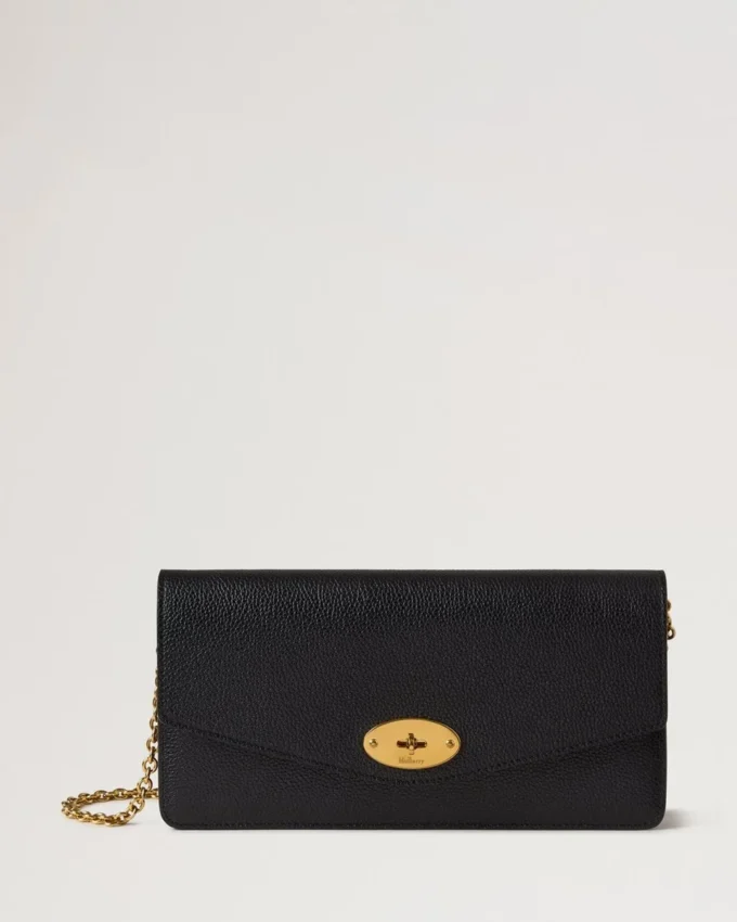 Darley Clutch Svart Liten klassisk struktur Damer Darley Clutch Svart Liten klassisk struktur Damer