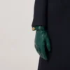 Darley-handskar Mulberry Green Smooth Nappa Darley