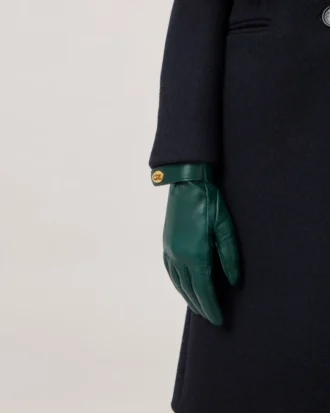 Darley-handskar Mulberry Green Smooth Nappa Darley Darley-handskar Mulberry Green Smooth Nappa Darley
