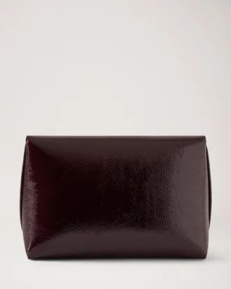 Darley kosmetisk necessär, djup aubergine, lack, dam Darley kosmetisk necessär, djup aubergine, lack, dam