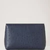 Darley kosmetisk påse Stormy Blue Ostrich för kvinnor