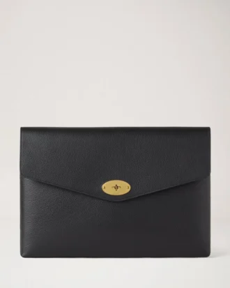 Darley kuvertväska svart Small Classic Grain