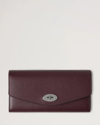 Darley plånbok Black Cherry Small Classic Grain Dam