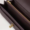 Darley plånbok Ebony Small Classic Grain för kvinnor Darley plånbok Ebony Small Classic Grain för kvinnor