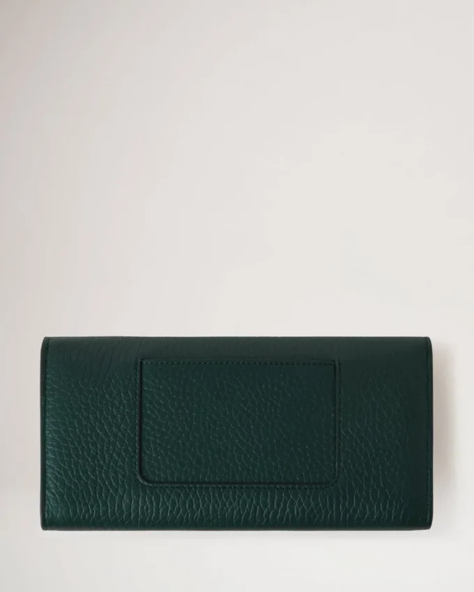 Darley-plånbok Mulberry Green Heavy Grain Darley