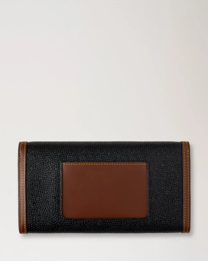 Darley-plånbok Svart & konjak Biobaserad Scotchgrain Darley-plånbok Svart & konjak Biobaserad Scotchgrain