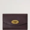 Darley vikbar plånbok med flera kortfack Ebony Small Classic Grain