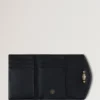 Darley vikbar plånbok med flera kortfack Ebony Small Classic Grain