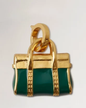 Emalj Bayswater-berlock Malakit & guld Blandade material Emalj Bayswater-berlock Malakit & guld Blandade material