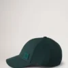 Enfärgad basebollkeps i mulberrygreen bomull för män