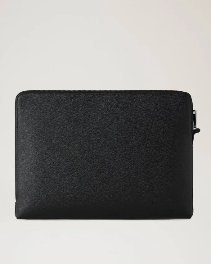 Farringdon Tech Folio Svart Liten Pebble Grain Dam